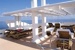 Horizon III Liveaboard - Maldives. Sun deck. 